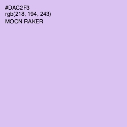 #DAC2F3 - Moon Raker Color Image